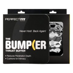   Perfect Fit The Bumper - sada krúžkov na semenníky a penis - čierna (2 kusy)