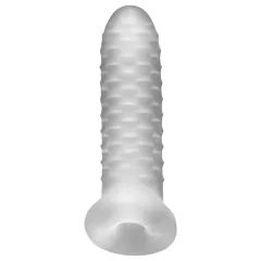   Perfect Fit - Fat Boy Checker Box - návlek na penis (15 cm, biely)