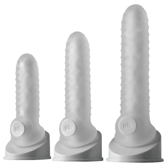 Fat Boy Checker Box - návlek na penis - 15 cm - biely