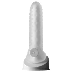   Perfect Fit - Fat Boy Checker Box - návlek na penis (17 cm, biely)