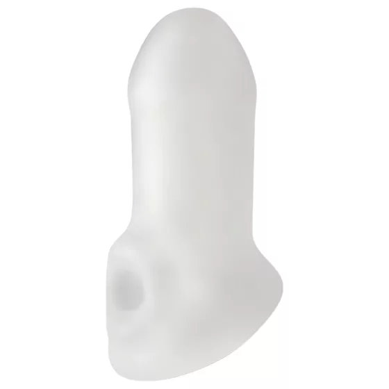 Fat Boy Thin - návlek na penis - 10 cm - biely