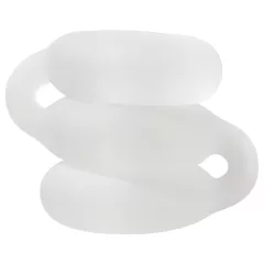 Perfect Fit Triple - erekčný krúžok sada - biely