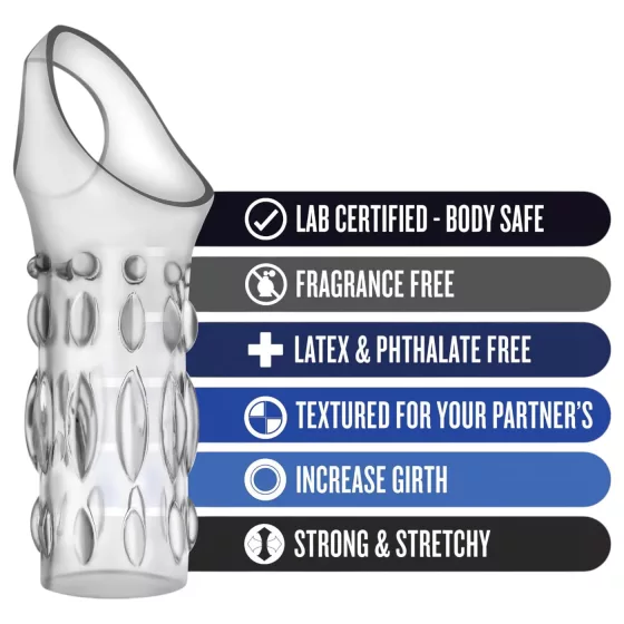 Performance - erekčný krúžok na penis - priehľadný