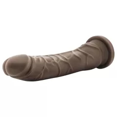   Dr. Skin 8,5 - realistický dildo s prísavkou (hnedý, 20,5 cm)