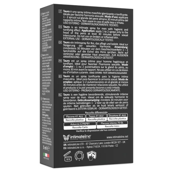 Tauro Extra Power - oneskorovací sprej pre mužov (5 ml)
