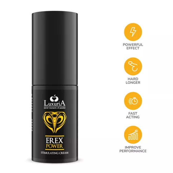 Intimateline Luxuria Erex Power - stimulačný intímny krém (30 ml)