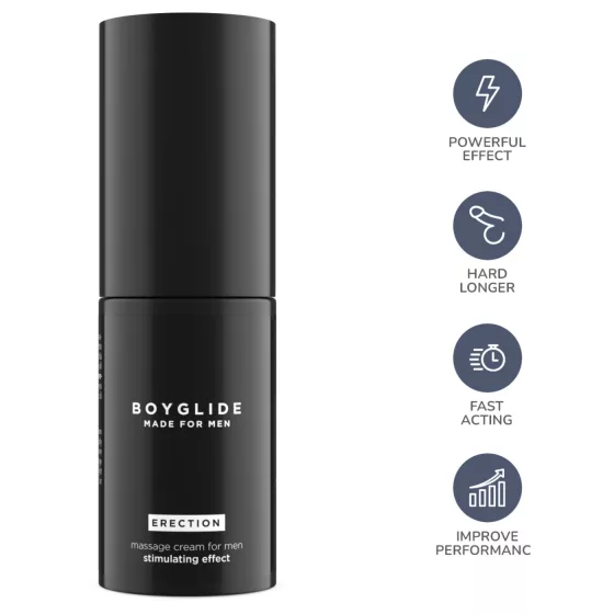 Intimateline Boyglide Erection - stimulačný intímny krém (30 ml)