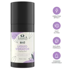   Intimateline Luxuria BIO - tekutý vibračný gél pre ženy (15 ml)