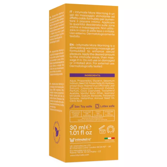 Intimateline Intymate More - stimulačný gél s hrejivým účinkom (30 ml)