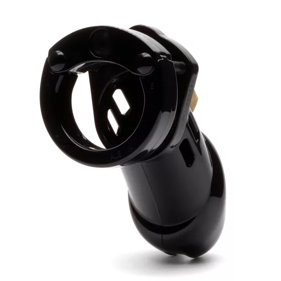 CB-6000 CB-X - klietka na penis s visiacim zámkom - čierna