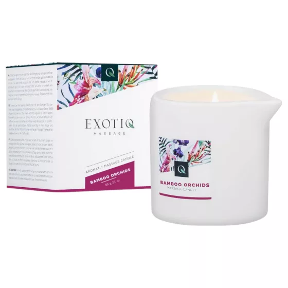 / Exotiq Bamboo Orchids - masážna sviečka (60 g)