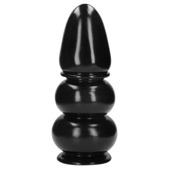 Au! Ultra Collosus - extra veľký análny kolík (čierny) - 33 cm