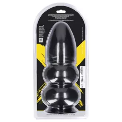   Au! Ultra Collosus - extra veľký análny kolík (čierny) - 33 cm