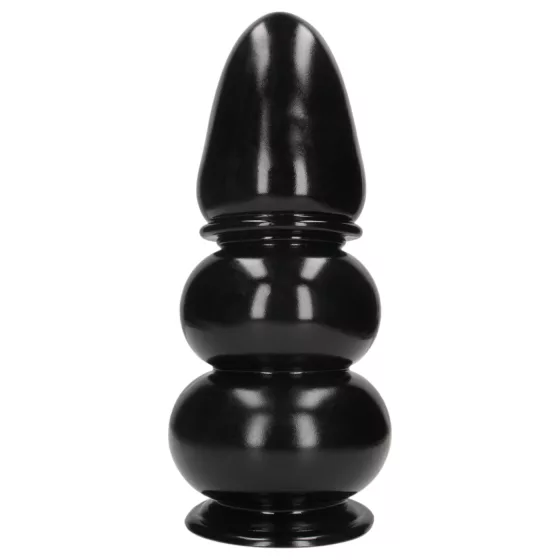 Au! Ultra Collosus - extra veľký análny kolík (čierny) - 33 cm