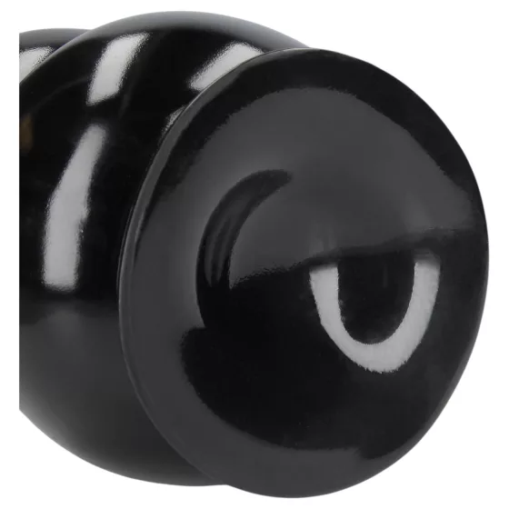 Au! Ultra Collosus - extra veľký análny kolík (čierny) - 33 cm