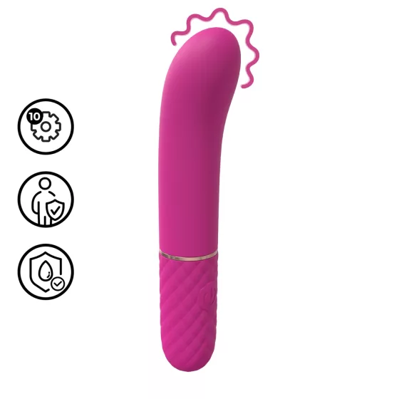 Loveline - mini vibrátor na bod G (ružový)