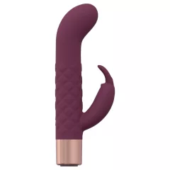 Loveline - mini vibrátor s uškami zajačika (červený)