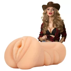 S-Line Cowgirl - realistická umelá vagína (telovej farby)
