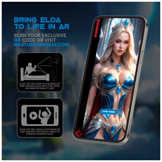 Masturs Eloa - masturbátor s vákovým a vibračným režimom - sivý