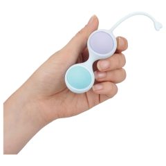   Loveline - vibračné guličky - sada - nastaviteľné - modré