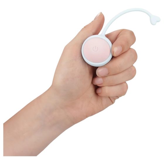 Loveline - vibračné guličky - sada - nastaviteľné - modré