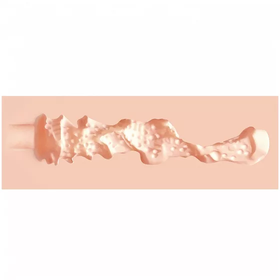 XKIN Tiffany Throatcheck - realistická umelá vagína masturbátor (prírodná farba)