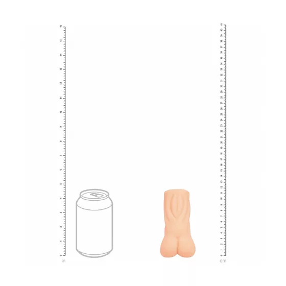 XKIN Tiffany Throatcheck - realistická umelá vagína masturbátor (prírodná farba)