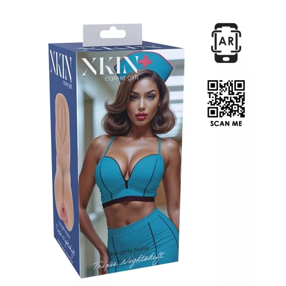 XKIN Naughty Nurse Trixie - realistická umelá vagína masturbátor (prírodná farba)