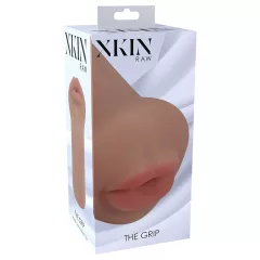   XKIN - umelá ústa masturbátor - S (tmavá naturálna farba)