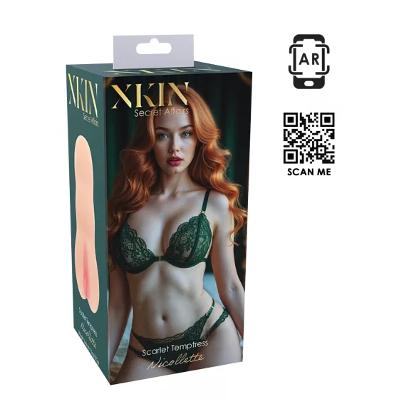 XKIN Temtress Nicolette - realistická umelá vagína masturbátor (naturálna)