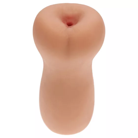 XKIN - realistický umelý zadok masturbátor - M (tmavý naturál)