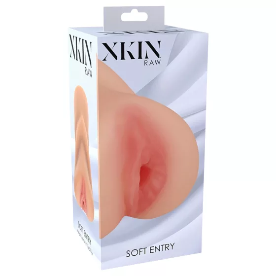 XKIN - realistická umelá vagína masturbátor - M (naturálna)