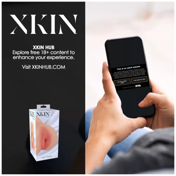 XKIN - realistická umelá vagína masturbátor - M (naturálna)