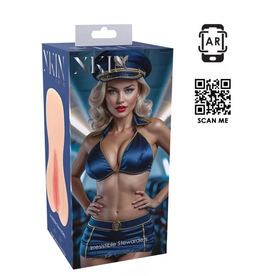 XKIN Lexi Cockpit - realistická umelá vagína masturbátor (prírodná farba)