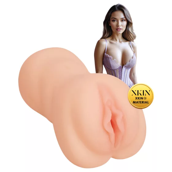 XKIN Sweet Delilah - realistická umelá vagína masturbátor (naturálna)