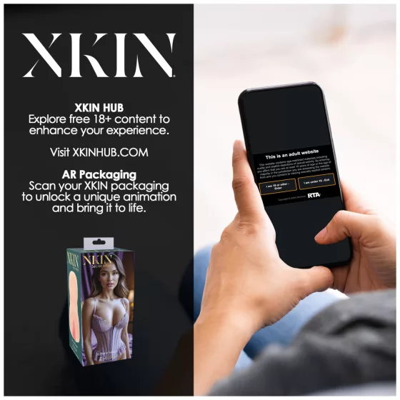 XKIN Sweet Delilah - realistická umelá vagína masturbátor (naturálna)