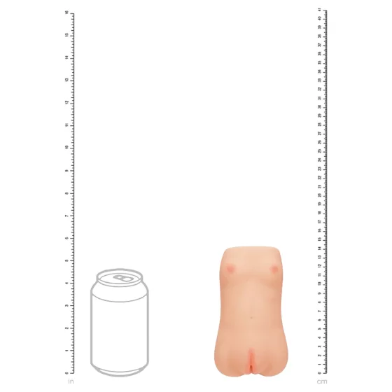 XKIN - realistická umelá vagína masturbátor - L (prírodná farba)