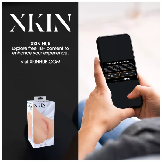 XKIN - realistická umelá vagína masturbátor - L (prírodná farba)