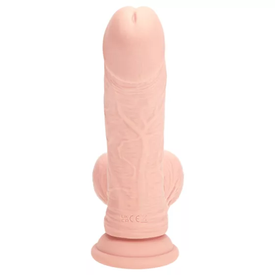 RealRock - realistický vibrátor s dvojitou hustotou (telovej farby) - 20 cm