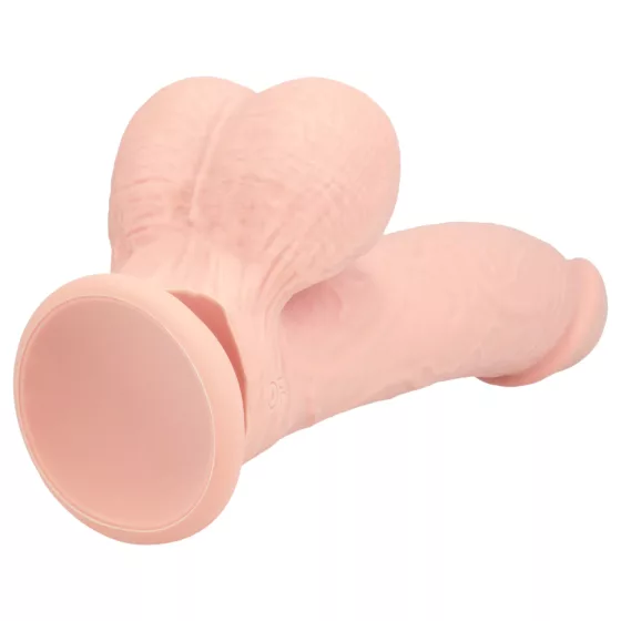 RealRock - realistický vibrátor s dvojitou hustotou (telovej farby) - 20 cm