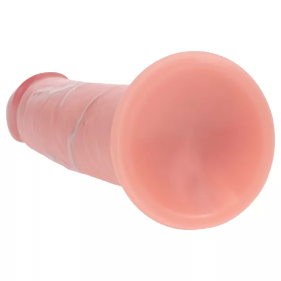 RealRock - realistický dvojitej hustoty dildo (telovej farby) - 18,5 cm