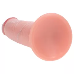   RealRock - realistický dvojvrstvový dildo (telovej farby) - 20,5 cm