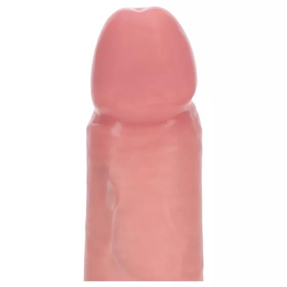 RealRock - realistický dvojvrstvový dildo (telovej farby) - 20,5 cm