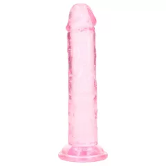   RealRock - realistický dildo s prísavkou (ružový) - 12,7 cm