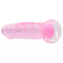   RealRock - realistický dildo s prísavkou (ružový) - 12,7 cm