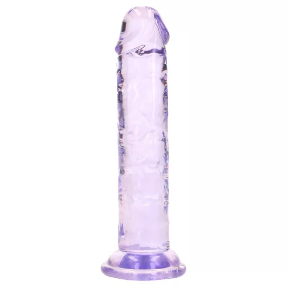 RealRock - realistický dildo s prísavkou (fialový) - 12,7 cm