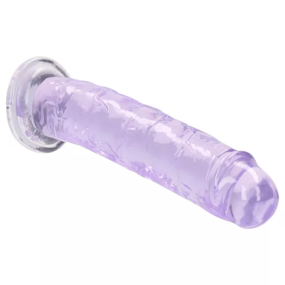 RealRock - realistický dildo s prísavkou (fialový) - 12,7 cm