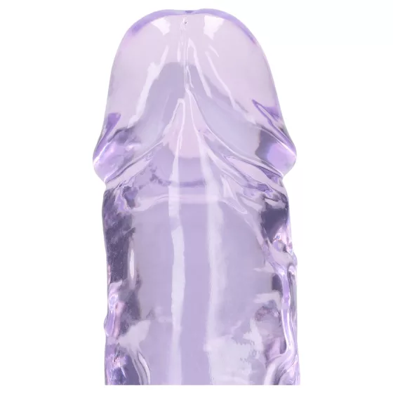 RealRock - realistický dildo s prísavkou (fialový) - 12,7 cm