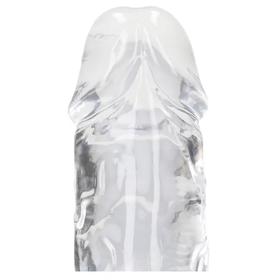 RealRock - realistický dildo s prísavkou (priehľadný) - 12,7 cm