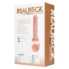 REALROCK - prísavkový vibrátor - prírodný (20,5 cm)
